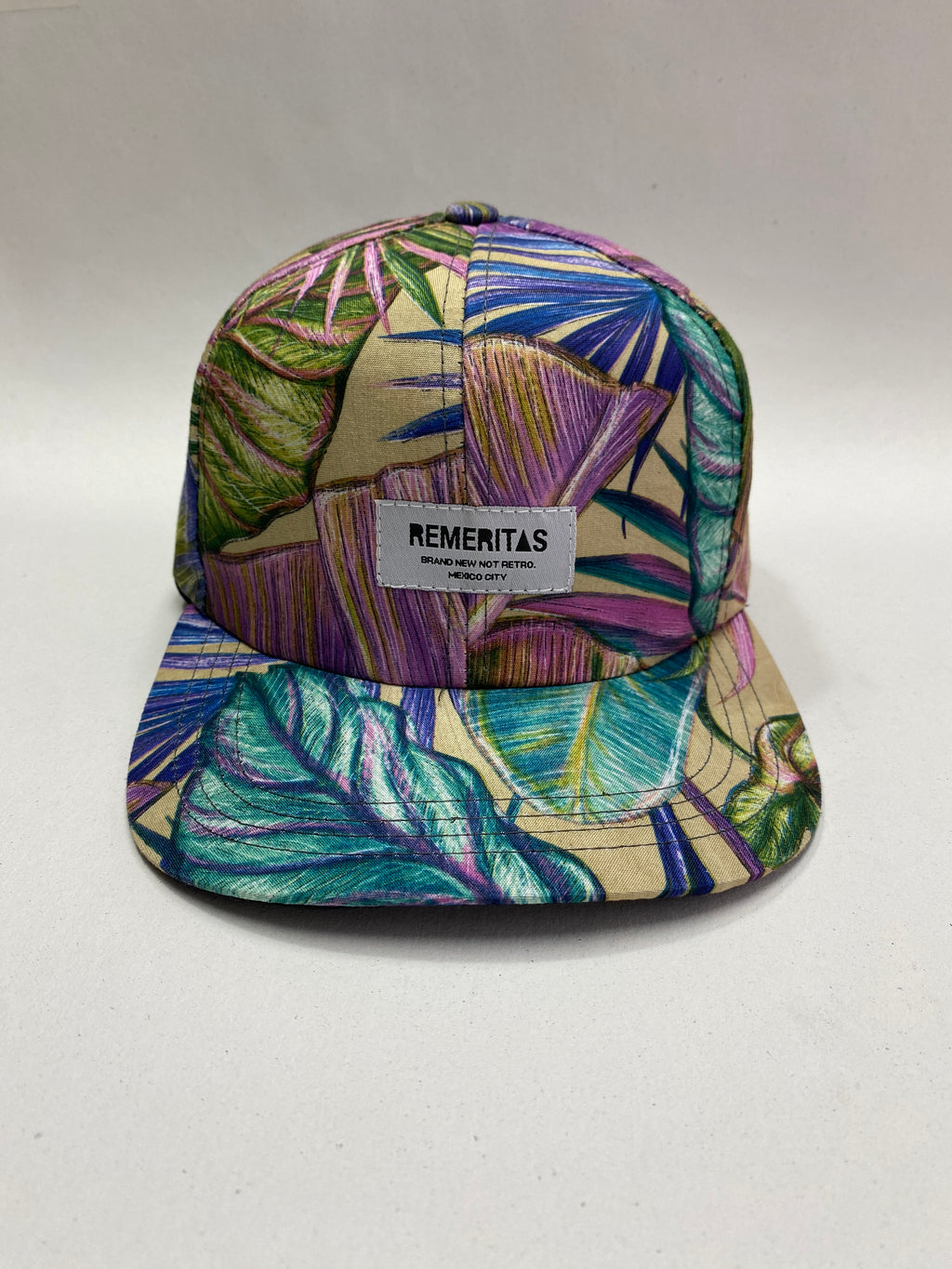 GORRA HOJAS 2 PURPLE VISERA PLANA 6