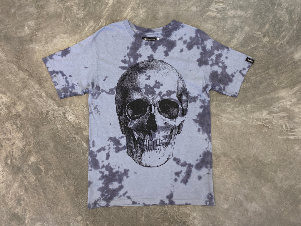 CAMISETA CALAVERA MANGA CORTA TIE DYE