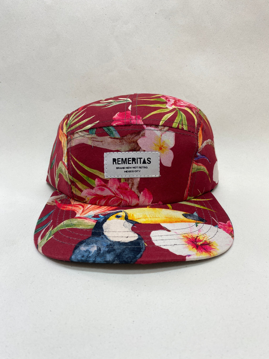 GORRA 2CAN VINO VISERA PLANA 5