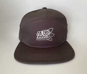 GORRA UNISEX SERPIENTE GRIS VISERA PLANA