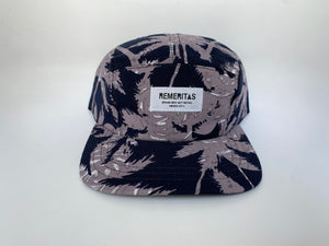 GORRA UNISEX PALMERA MARINO VISERA PLANA 5