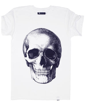 Playera de calavera frontal