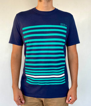 CAMISETA 17 RAYAS MARINO