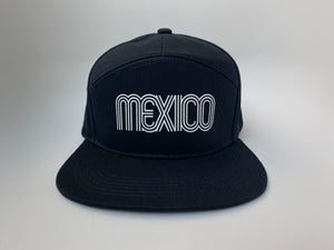 GORRA UNISEX MÉXICO MARINO VISERA PLANA