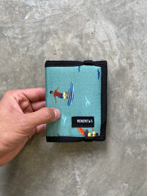 CARTERA WALDO SURFER AQUA